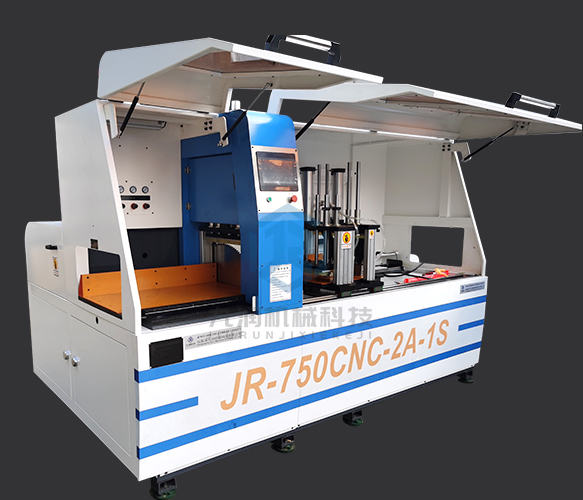 JR-750CNC-2A-1S横切全自动数控铝切机-分料型