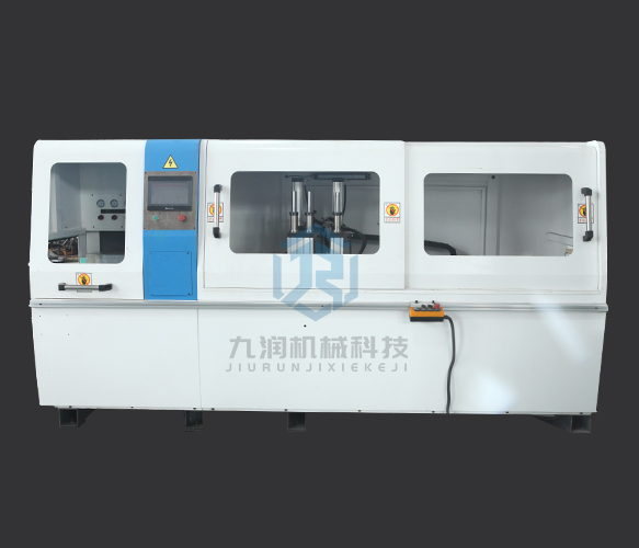 JR-455CNC-3A-1S 全自动拉尾料铝切机