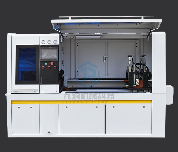 JR-455CNC-3A-1S 全自动拉尾料铝切机